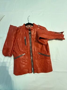 Red Leather jacket